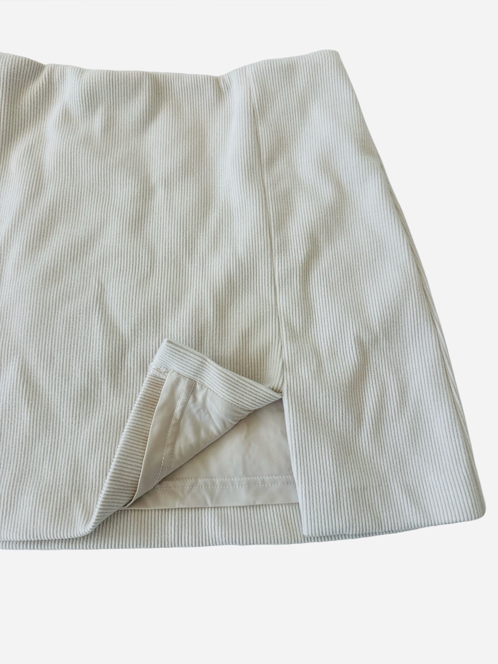 Revolve House of Harlow 1960 Cropped Ribbed Blazer and Mini Skirt Set in Ivory - Picture 10 of 13